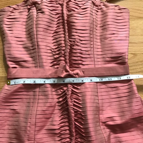 Betsey Johnson Silk Party Dress Pink Size 4 - Picture 10 of 12